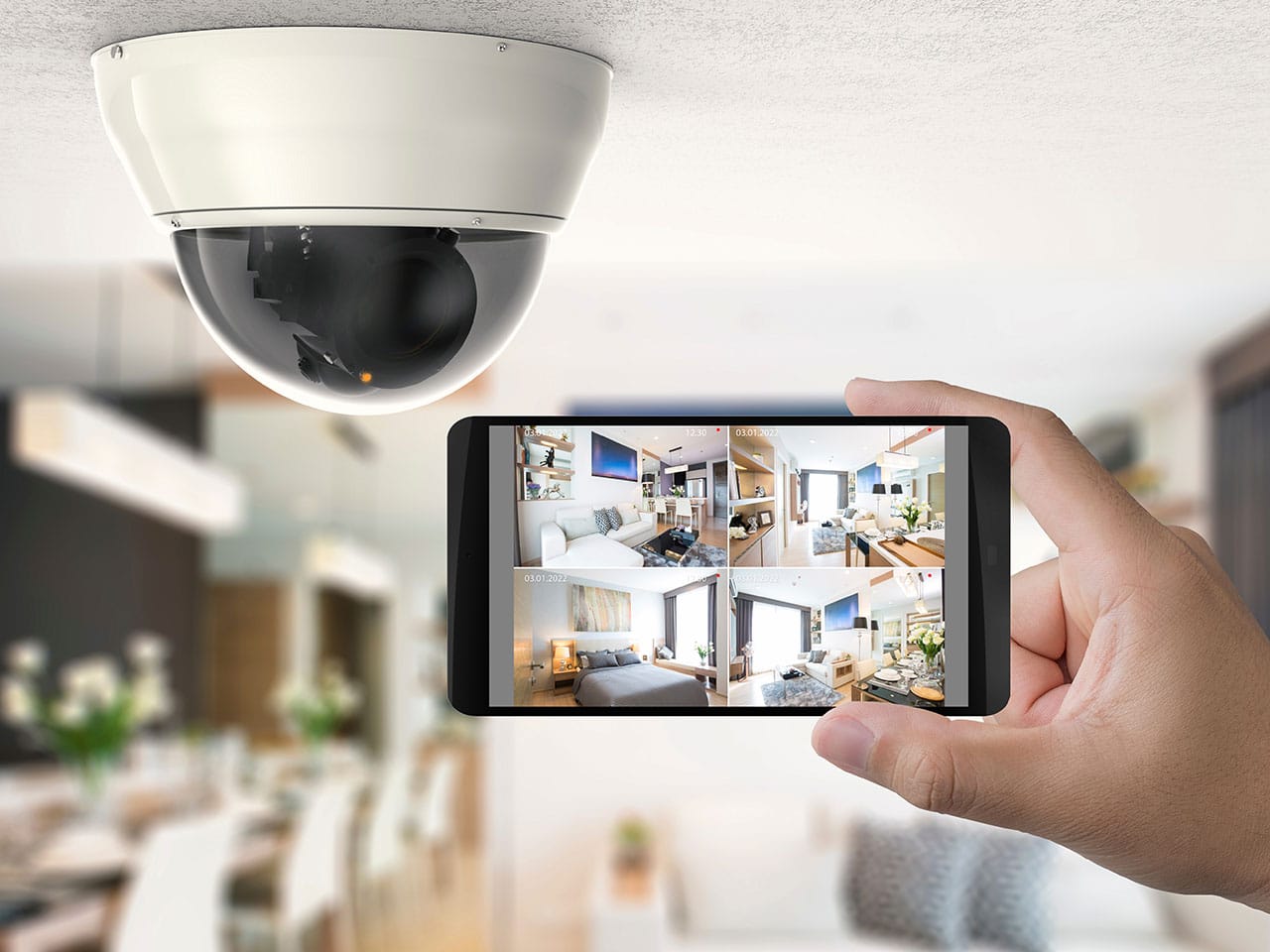 camera surveillance smartphone