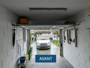 Motorisation d'une porte de garage en Essonne